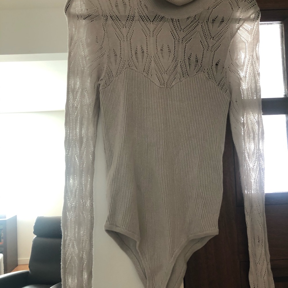 Free people pointenell bodysuit new no tags